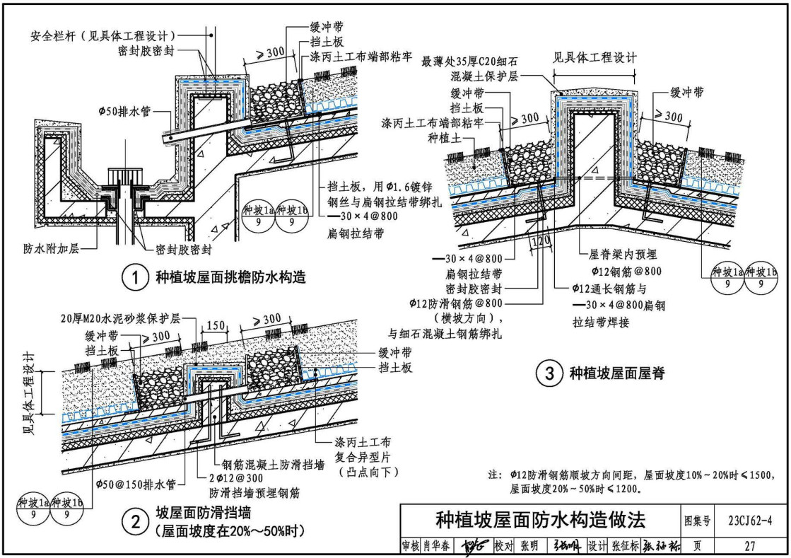 《塑料防护排(蓄)水板建筑构造(四-TH • MDS防、排水系统》(图集编号:23CJ62-4)【全文附高清无水印PDF版下载】3