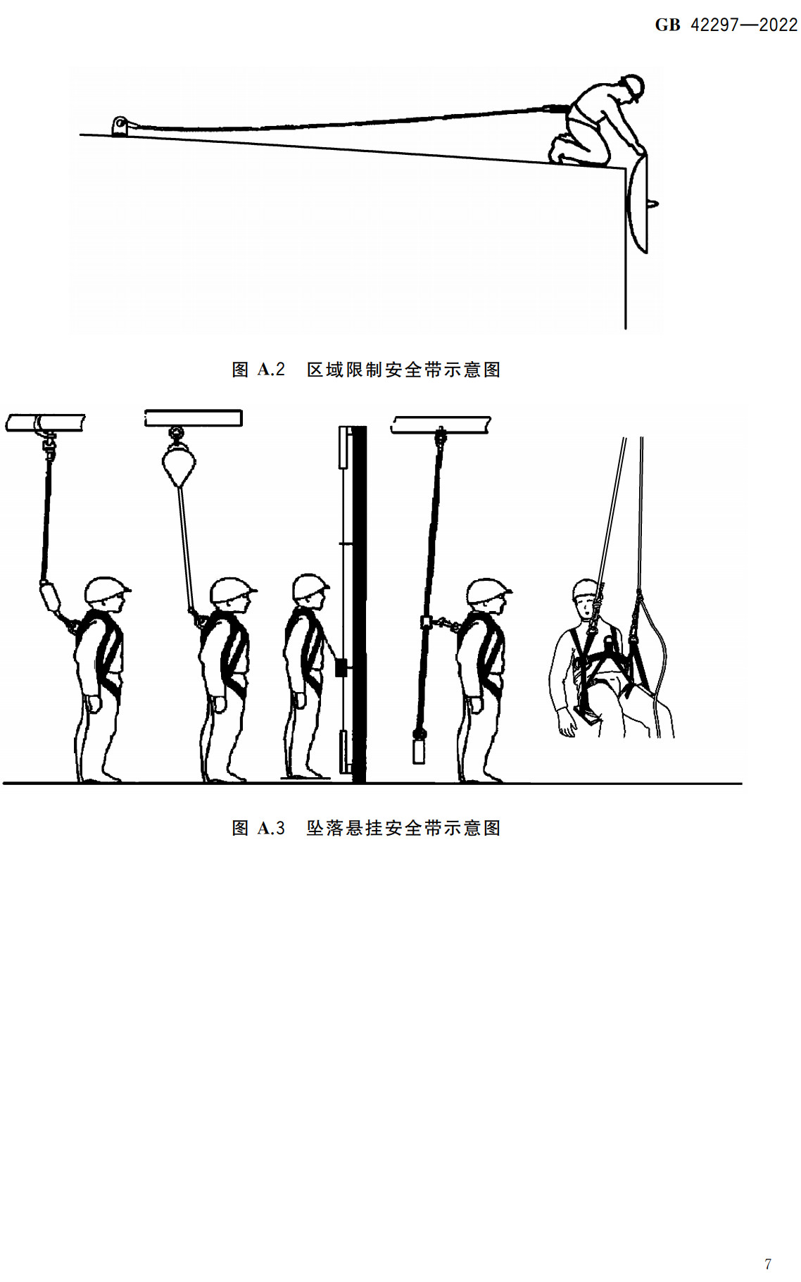 《坠落防护装备通用技术规范》(GB42297-2022)【全文附高清无水印PDF+可编辑Word版下载】4