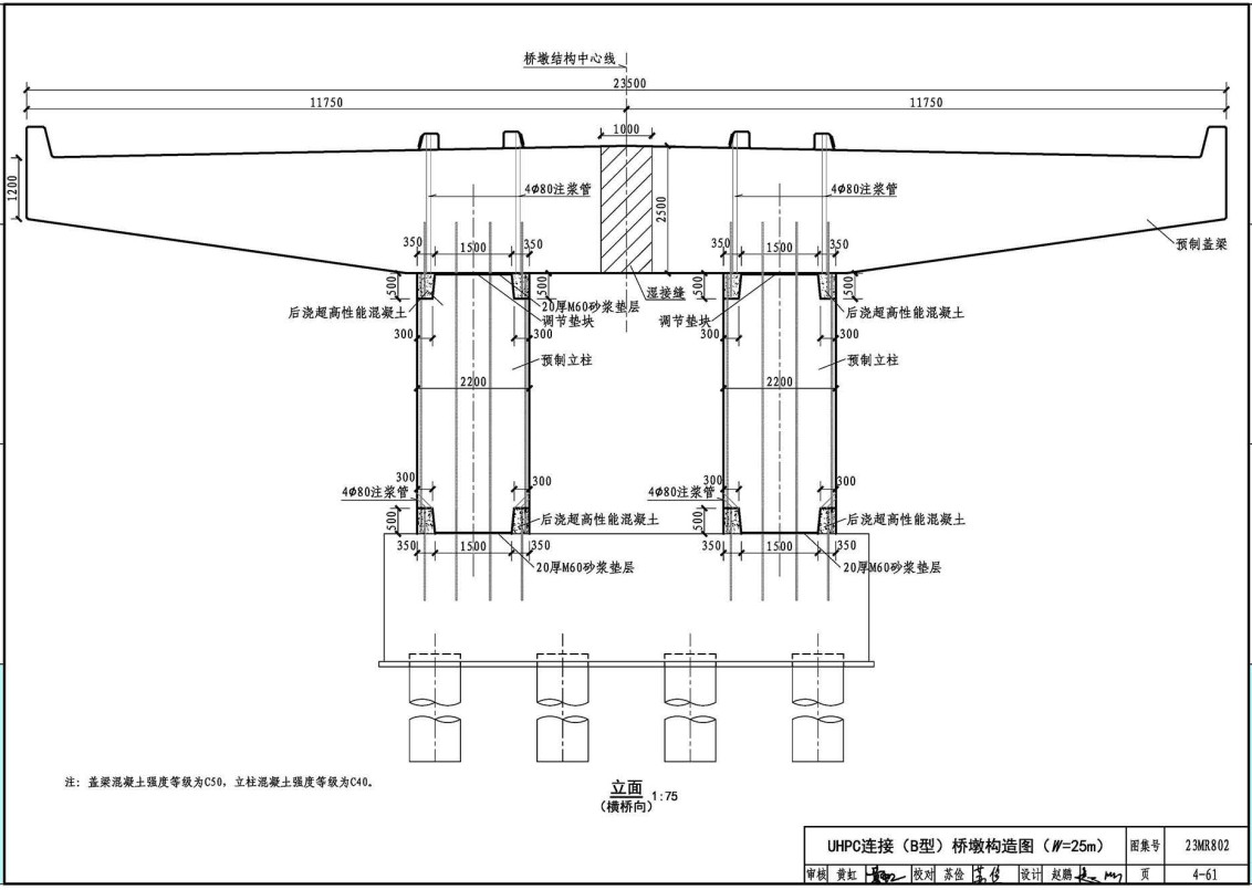 《装配式桥梁设计与施工-小箱梁及桥墩》(图集编号:23MR802)【全文附高清无水印PDF版下载】3