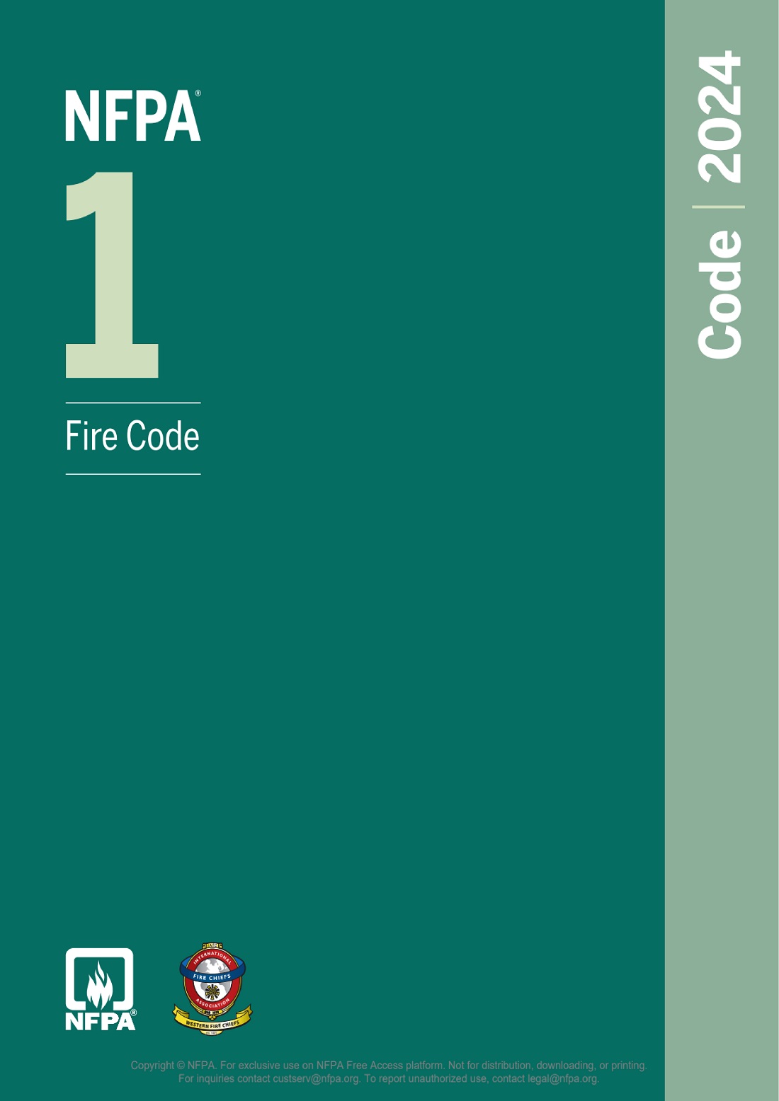 《Fire Code(消防标准)》(NFPA1-2024)【美国消防协会标准】【高清无水印PDF版下载】1