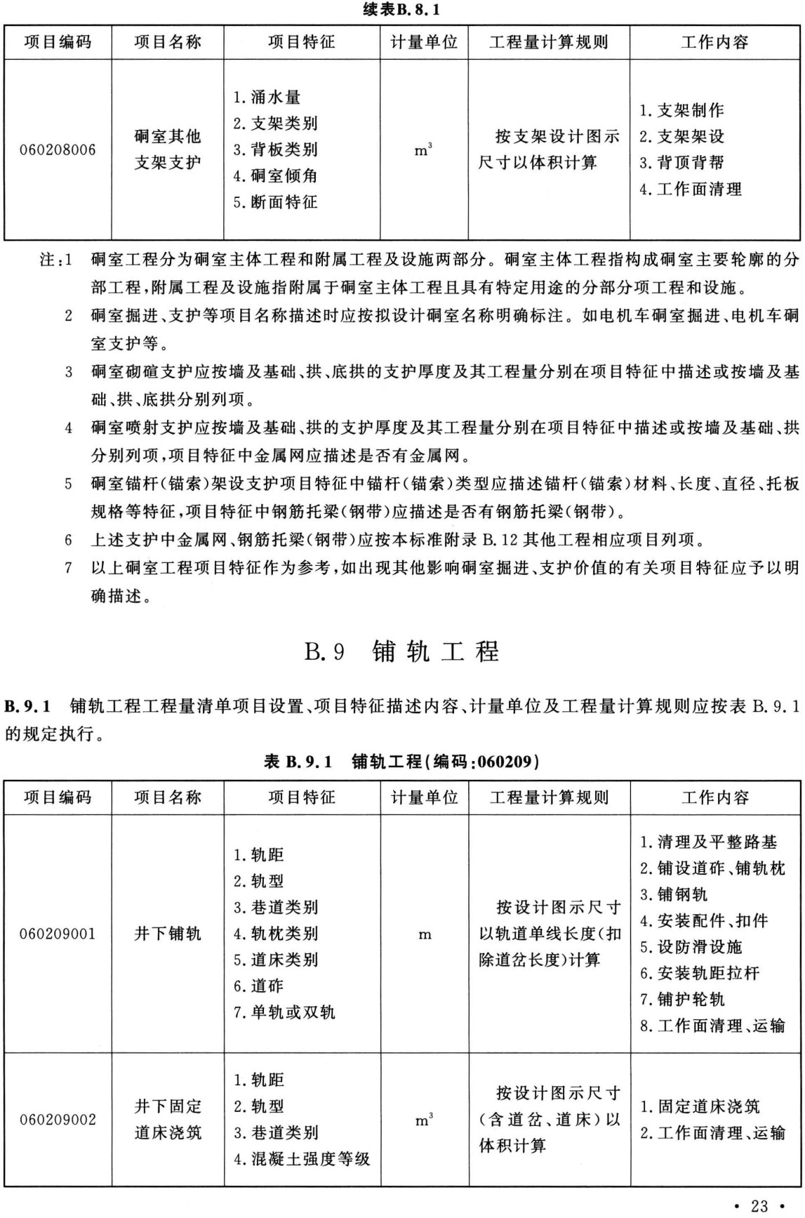 《矿山工程工程量计算标准》(GB/T50859-2024)【全文附高清无水印PDF+可编辑Word版下载】3