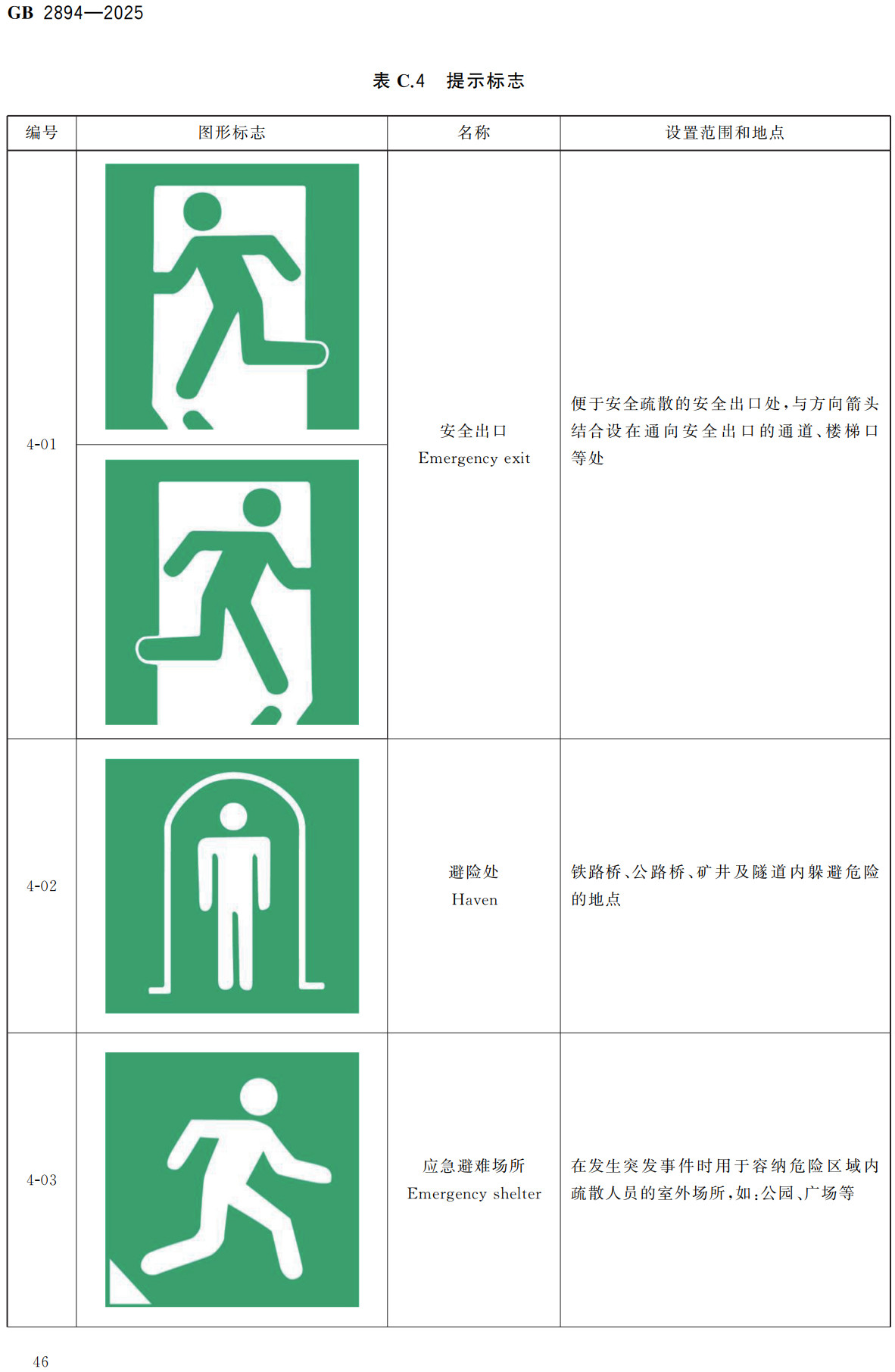 《安全色和安全标志》（GB2894-2025）【全文附高清无水印PDF+可编辑Word版下载】3
