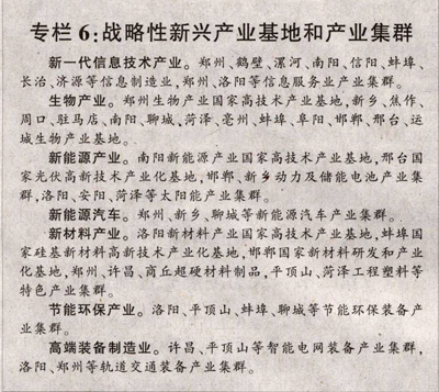 《中原经济区规划（2012-2020年）》全文附图