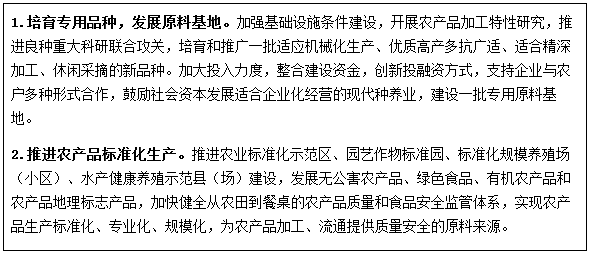 专栏1专用原料基地建设工程