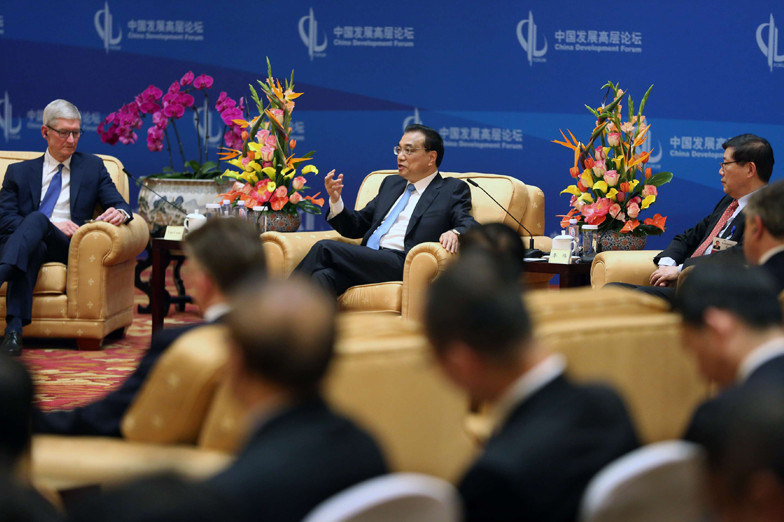 李克强:决不允许让来华投资的外企强制转让技术 1